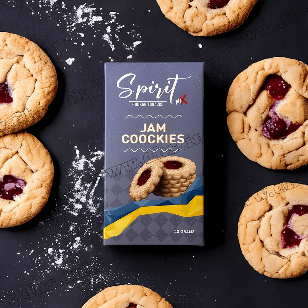 Тютюн Spirit (Спіріт) Mix - Jam Сookies (Суничне Печиво) 40г